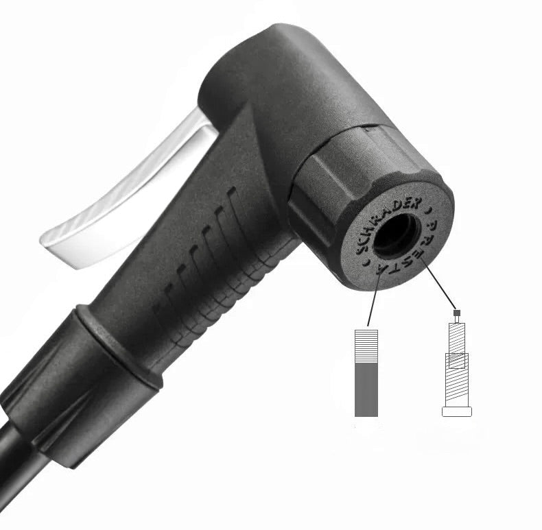 Bicycle High-Pressure Floor Pump