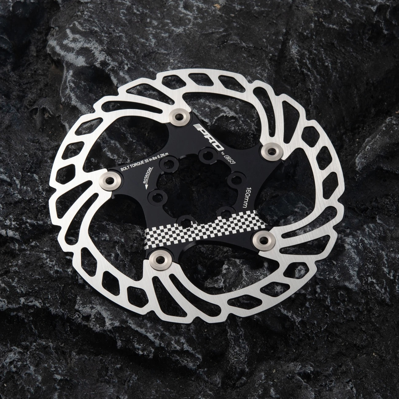 Floating Center-lock Disc Rotor with 6 bolts