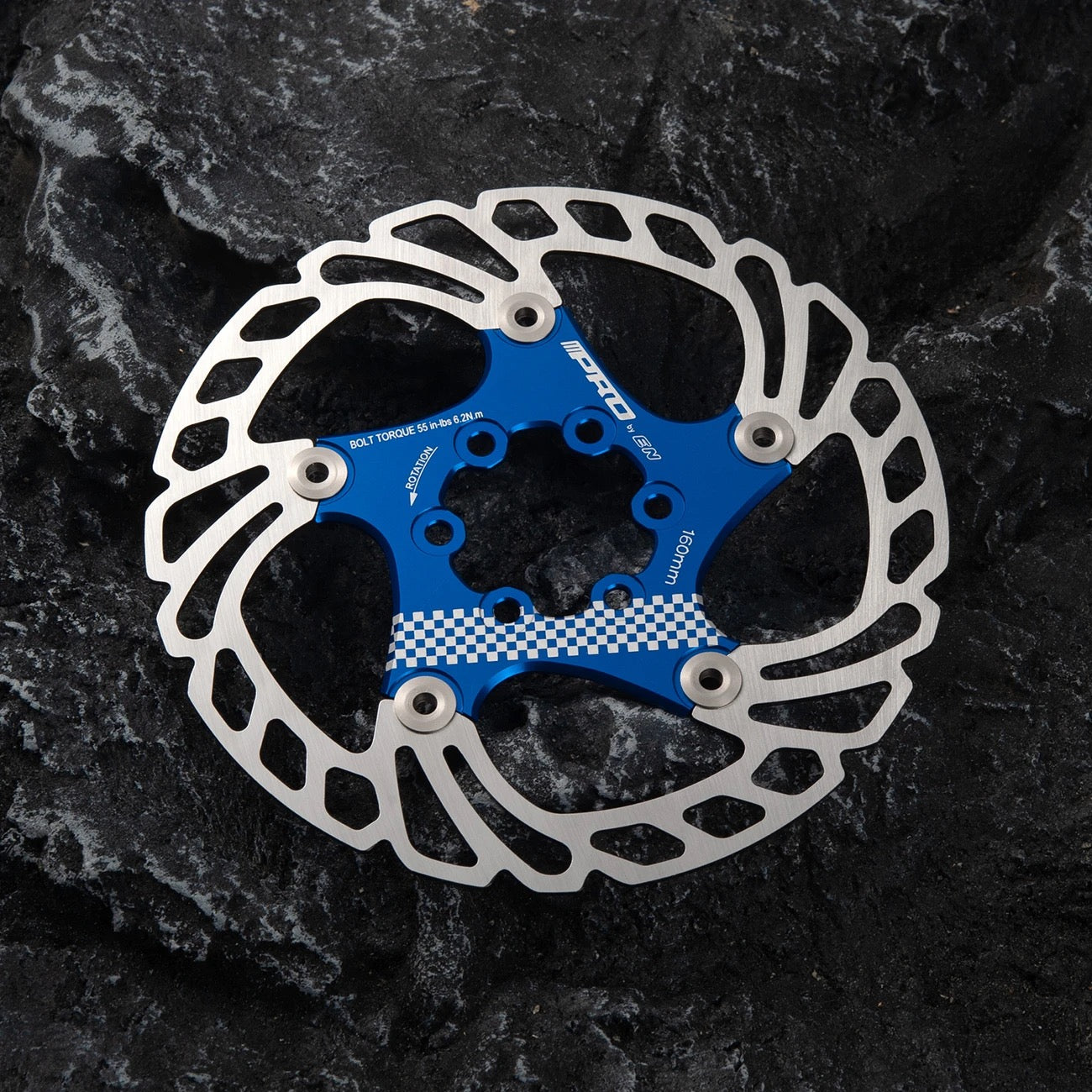 Floating Center-lock Disc Rotor with 6 bolts