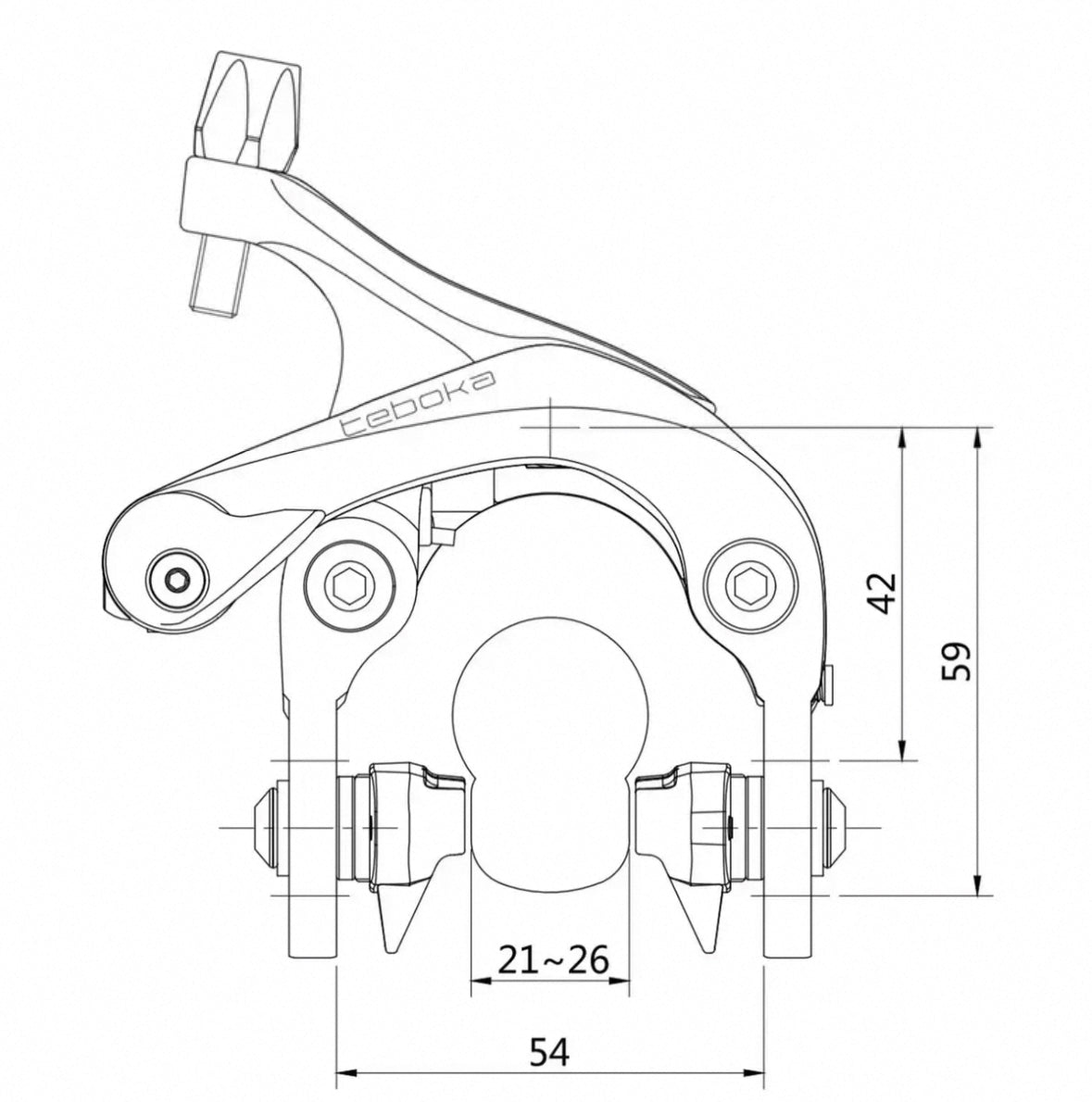 Front and Rear Set Brake Caliper
