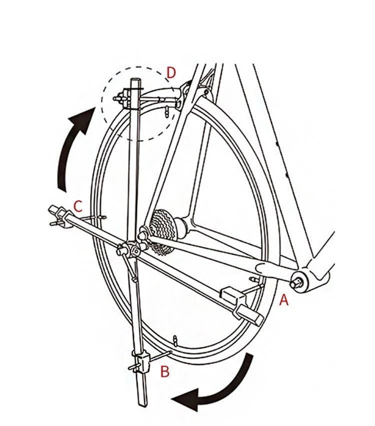 Bike Derailleur Hanger Alignment Tool