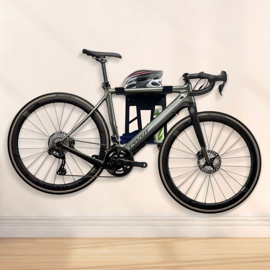 Multifunctional Wall-Mounted Bike Rack