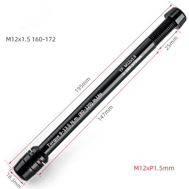 Thru-Axle Adapter for Magnetic Resistance Trainer