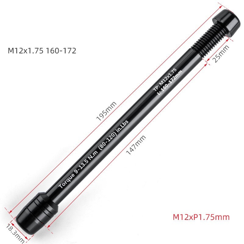 Thru-Axle Adapter for Magnetic Resistance Trainer