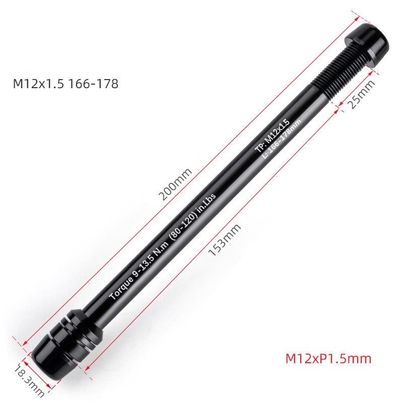 Thru-Axle Adapter for Magnetic Resistance Trainer