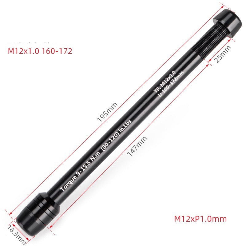 Thru-Axle Adapter for Magnetic Resistance Trainer