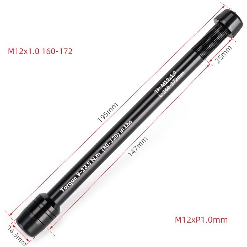 Thru-Axle Adapter for Magnetic Resistance Trainer