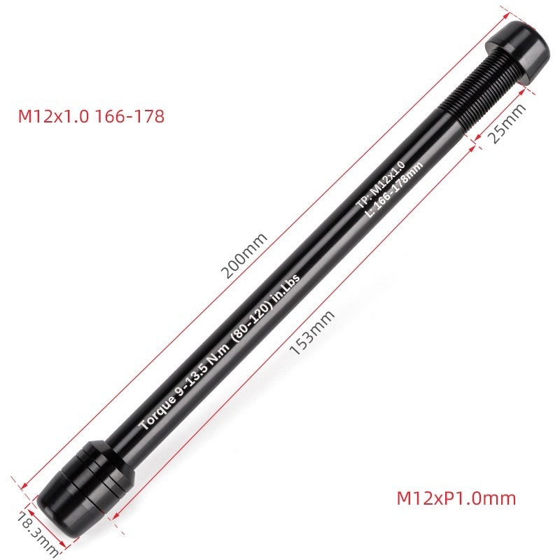 Thru-Axle Adapter for Magnetic Resistance Trainer