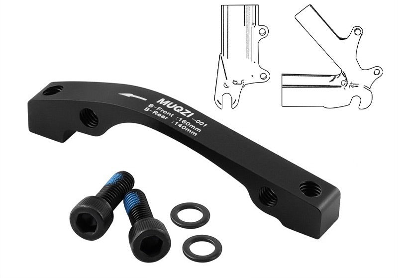 Mountain Bike Disc Brake Caliper Adapter