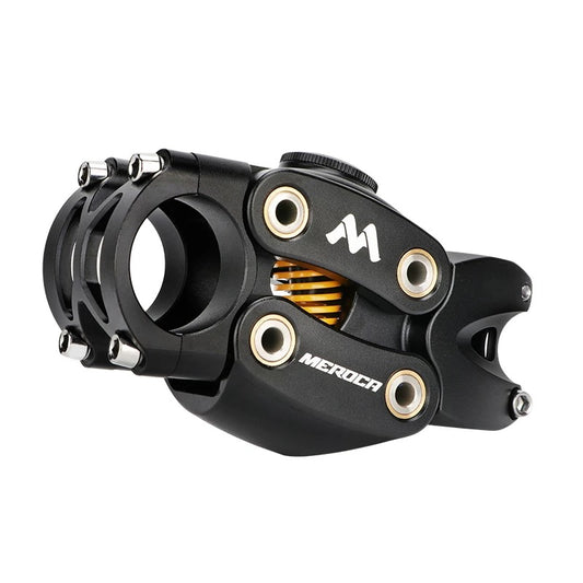 Shock-Absorbing Bicycle Handlebar Stem